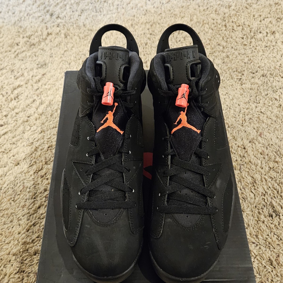 Air Jordan 6 Retro Black/Infrared 23 PLAYOFFS/FINALS/INFRARED 23