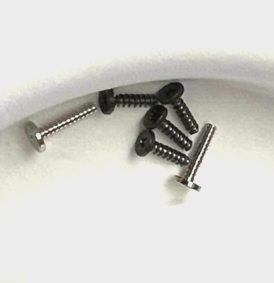 SET 6 FLAT-HEAD ORIGINAL SCREWS FOR NEST THERMOSTAT 3RD GEN FREE SHIPPING