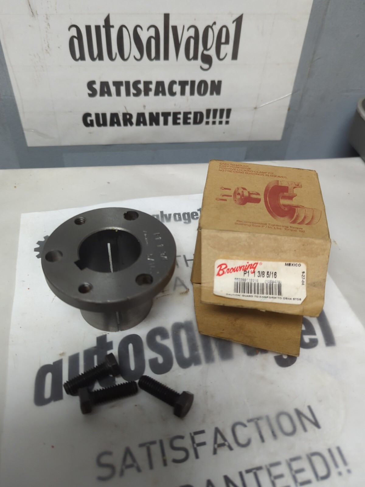 Raccord Browning P1 – 1 3/8 X 5/16, Douille Conique Fendue, Neuf