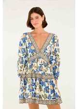 Farm Rio Brazil Chintz Garden Short Dress Size XS