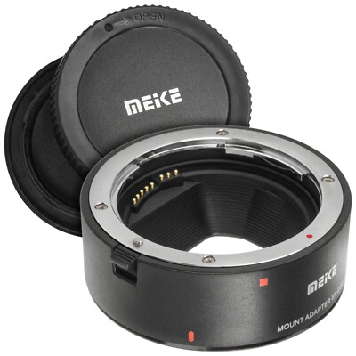 Meike Metalen lensadapter EF-EOSR ondersteunt volledig formaat en autofocus mount converter voor Canon EF-lenzen op EOS-R EOS-RP R5 R6 R7 en RED Komodo camera's