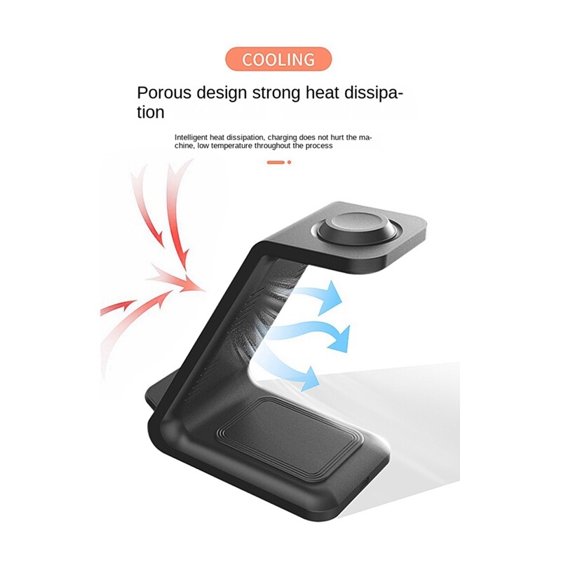 3 in 1 Wireless Charger Stand for //Watch Fast Charging Dock7985