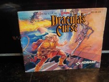 CASTLEVANIA III Dracula's Curse NES Nintendo Original Game Manual Booklet ONLY 