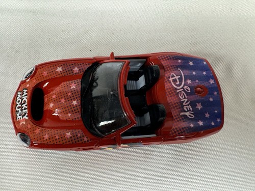 Disney Burago Mickey Mouse Collection Shelby Series 1 Diecast 1:43 Car Red - Picture 9 of 19
