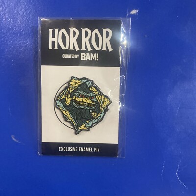 BAM HORROR! EXCLUSIVE CRITTERS ENAMEL PIN LE/99 RARE!