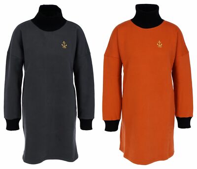 DERBE HAMBURG W-051-DR-GOLDEN ANCHOR Damen Sweat-Kleid