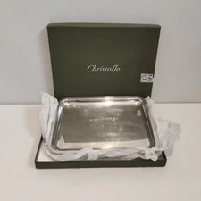 🟢Christofle 1830 King Louis Philippe Tray Limited Jubilee Rare 20cm/16cm🟢