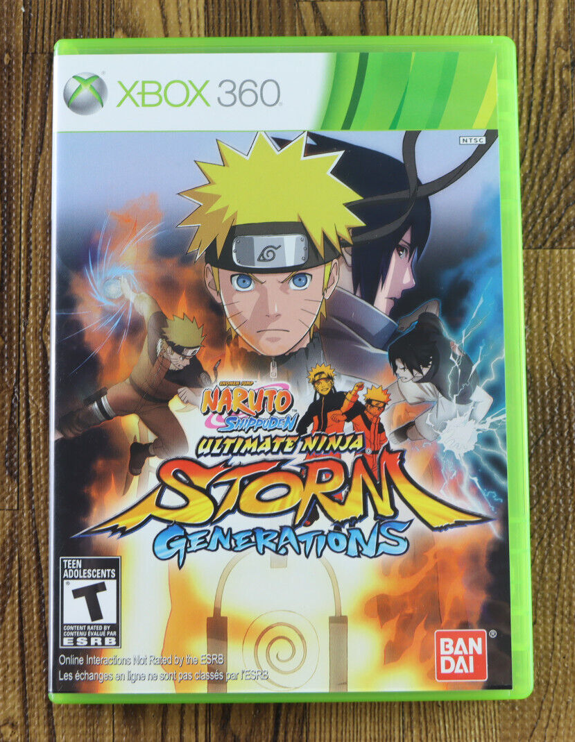 Naruto Shippuden Ultimate Ninja Storm Generations Xbox 360 | eBay