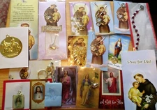 Catholic Religious Lot Saint Charms Rosary Items Friars of the Atonement