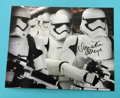 Samantha Alleyne   -   STAR WARS   - signed, original Autogramm !!!