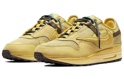 DO9392 700 Nike Air Max 1 Travis Scott Cactus Jack Saturn Gold | eBay