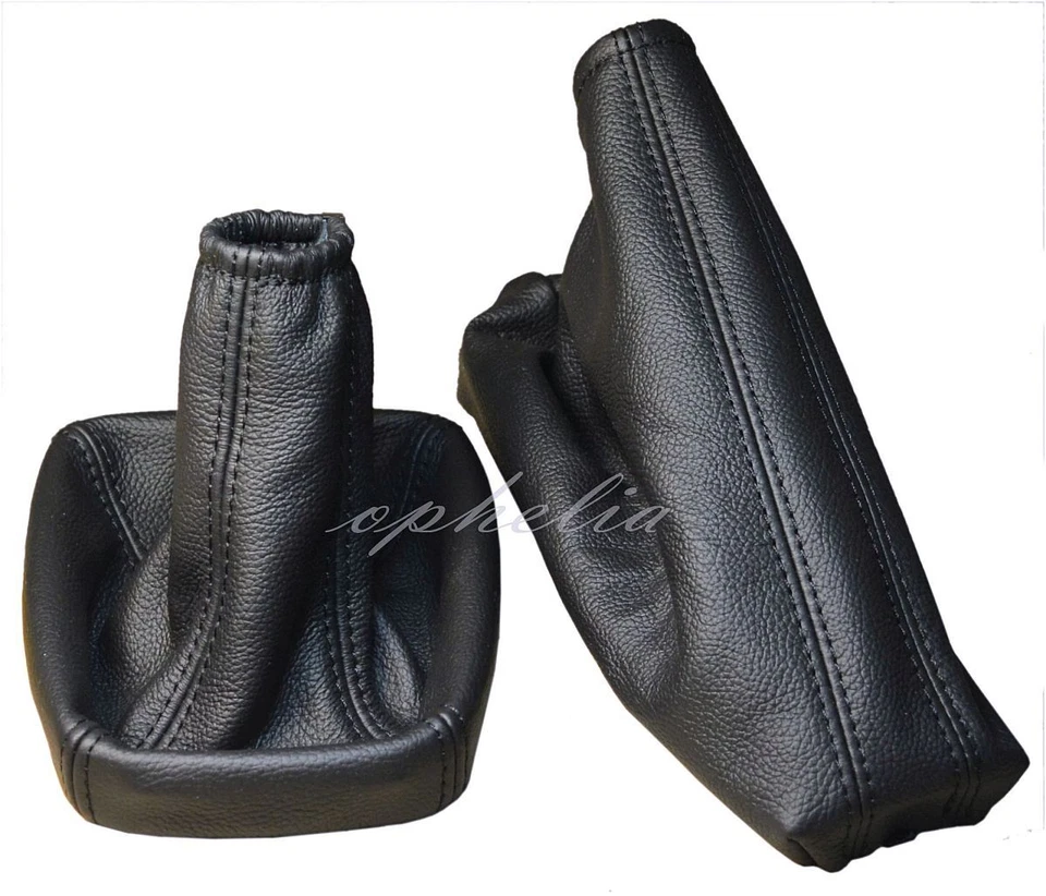 OPEL ASTRA II 2 G 1998-2009 SOUFFLET LEVIER DE VITESSE FREIN A MAIN CUIR NOIR