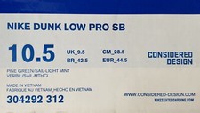 Nike SB Dunk Low Pro Green - 304292-312 for Sale | Authenticity