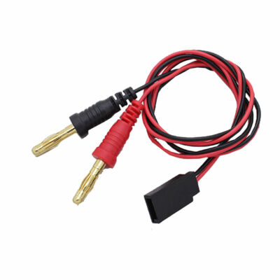 Futaba RX Female to 4mm Banana Plug Power Battery Charging lead/Cable 30cm 300mm