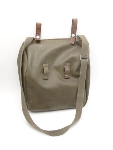 Vintage rarity Swiss Army Military Bread Bag Shoulder 1972 Handmade Retro City - Picture 7 of 8