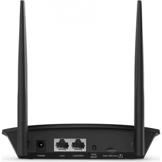 Router 4G LTE Modem con SIM Internet Mobile TP-Link MR100 Wifi RJ45 Ethernet - Immagine 4 di 4