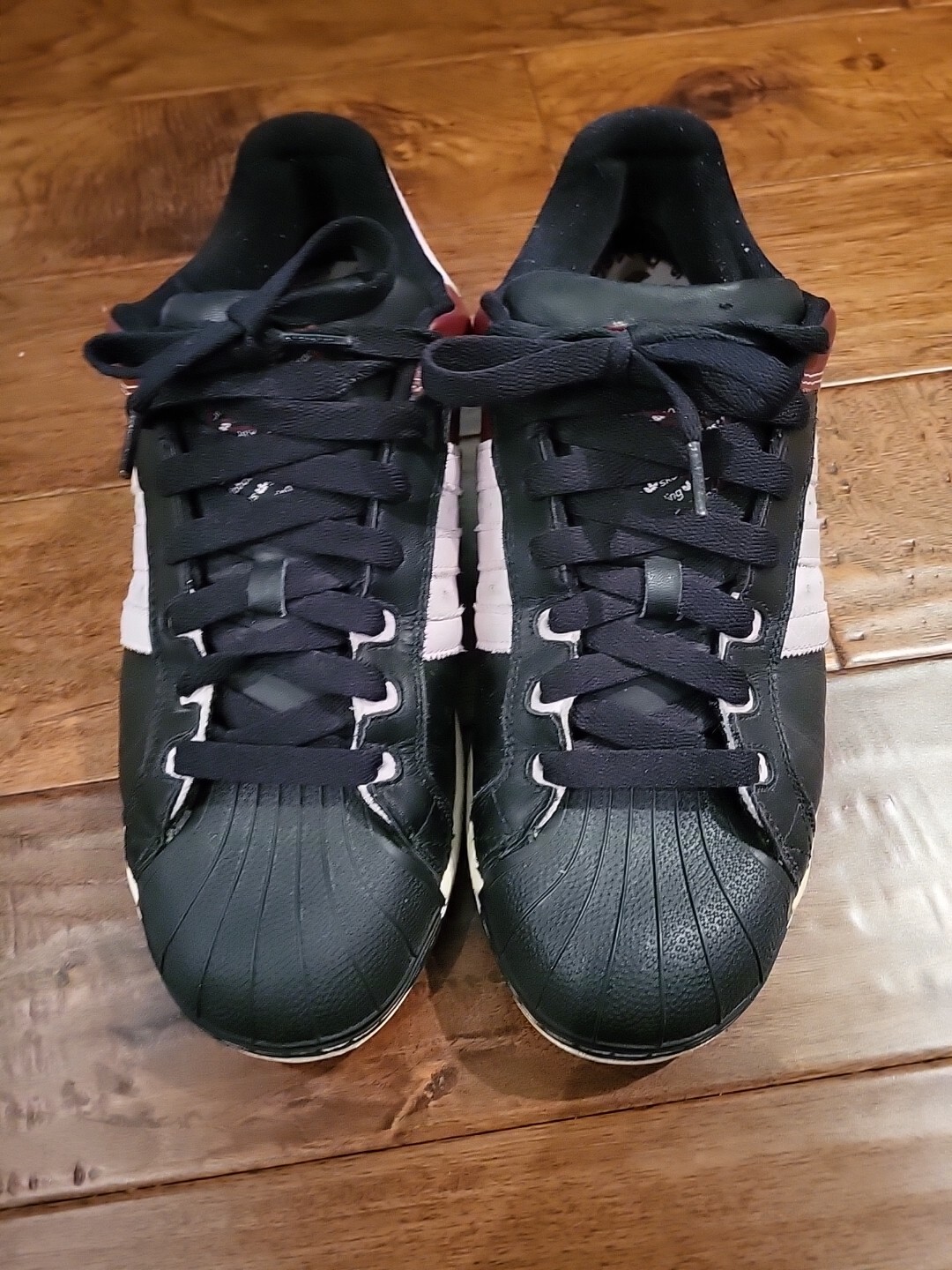 RARE VG ADIDAS Superstar 07/07 vintage sneakers Sz 11 - Gem