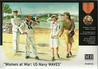 Master Box 3556 Women At War - Us Navy Waves - 1:35