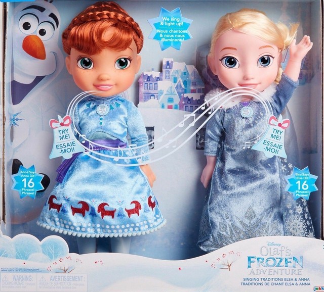 anna and elsa talking dolls