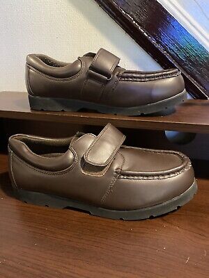 DR. LEONARD'S Mens Velcro Fasten Comfort Shoes Size 9 M Brown | eBay