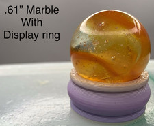 Glass Marble With Display lot 8474 See Photos Description