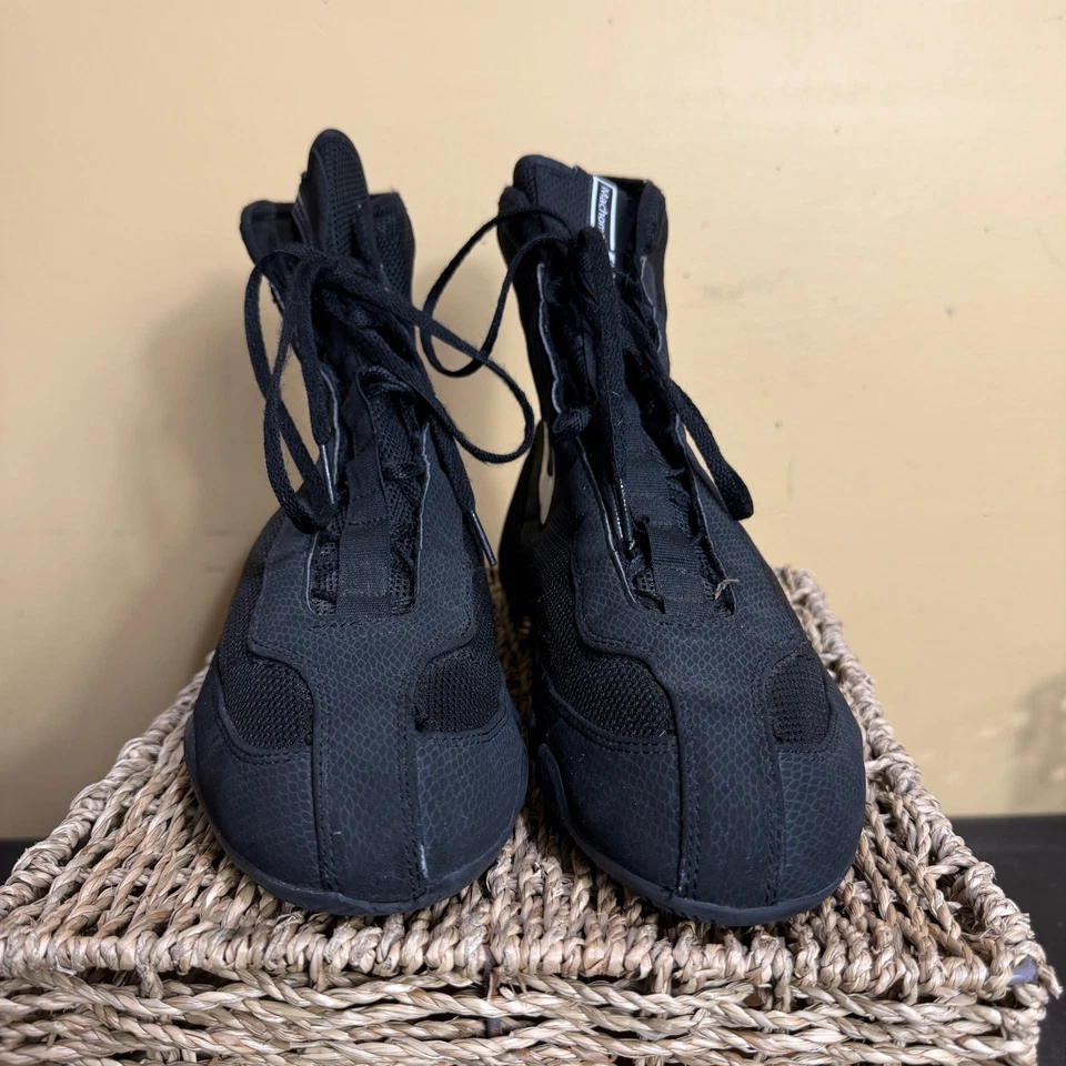 Zapatos de boxeo Nike Machomai para hombre talla 10 negros Foto 3 de 4