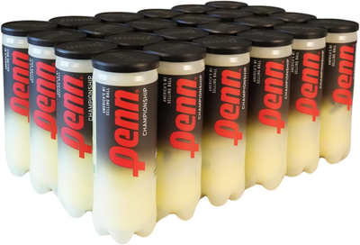 #ad Championship Tennis Balls Extra Duty Felt Pressurized Tennis Balls 6 Cans 1 $147.99