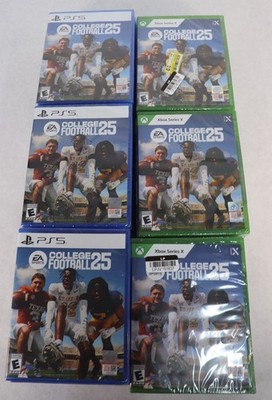 Lot of 30 PS5 & Xbox Series X EA Sports College Football 25 New READ AD!