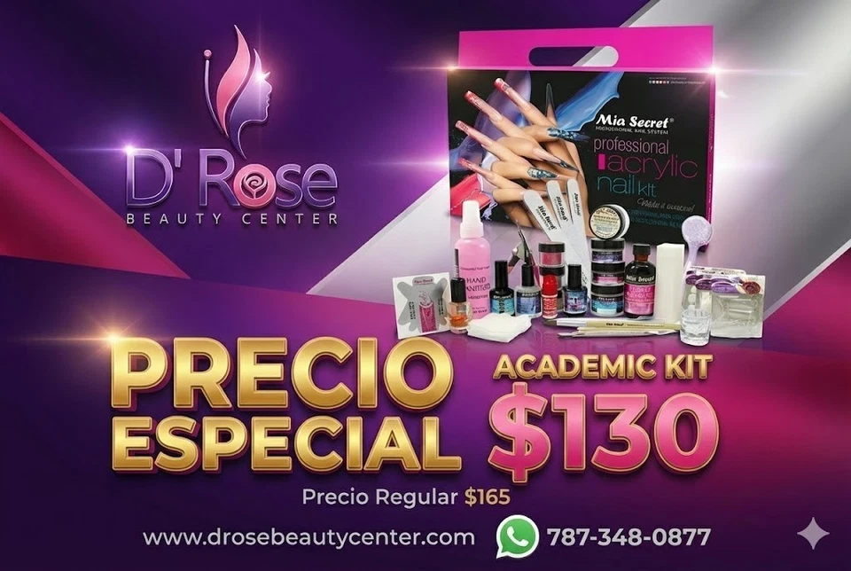Kit de uñas acrílicas profesionales Mia Secret - KIT03 Foto 4 de 4