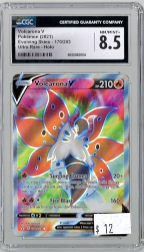 Volcarona V graded CGC 8.5 for sale on eBay