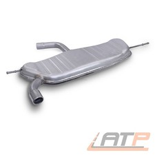 ENDSCHALLDÄMPFER AUSPUFF SCHALLDÄMPFER FÜR AUDI A3 8P 1.6 +FSI BJ 03-12