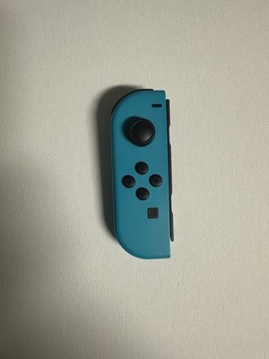 Official Nintendo Switch Joy-Con - Left Neon Blue HAC-015 , Tested and works!!