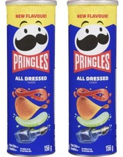 Pringles Potato Chips All Dressed 156g 2 Pack 