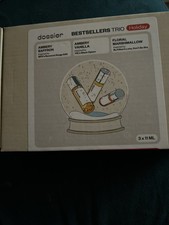 Dossier Bestsellers Holiday Trio Eau de Parfum; Ambery Saffron, Ambery Vanilla