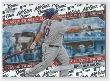#CS-16 2025 Topps All-Star Game Classic Swings Bartolo Colon New York Mets