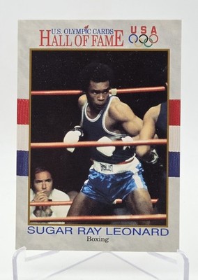 1991 Impel U.S. Olympicards Hall of Fame - Sugar Ray Leonard #29