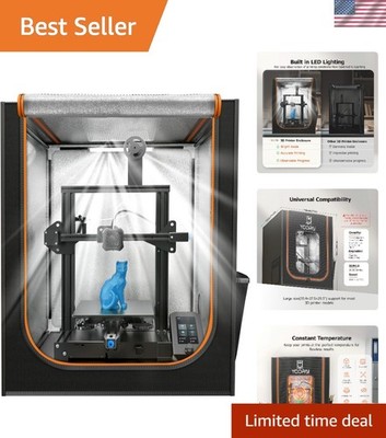 3D Printer for Creality Ender 3 with LED Light, Large