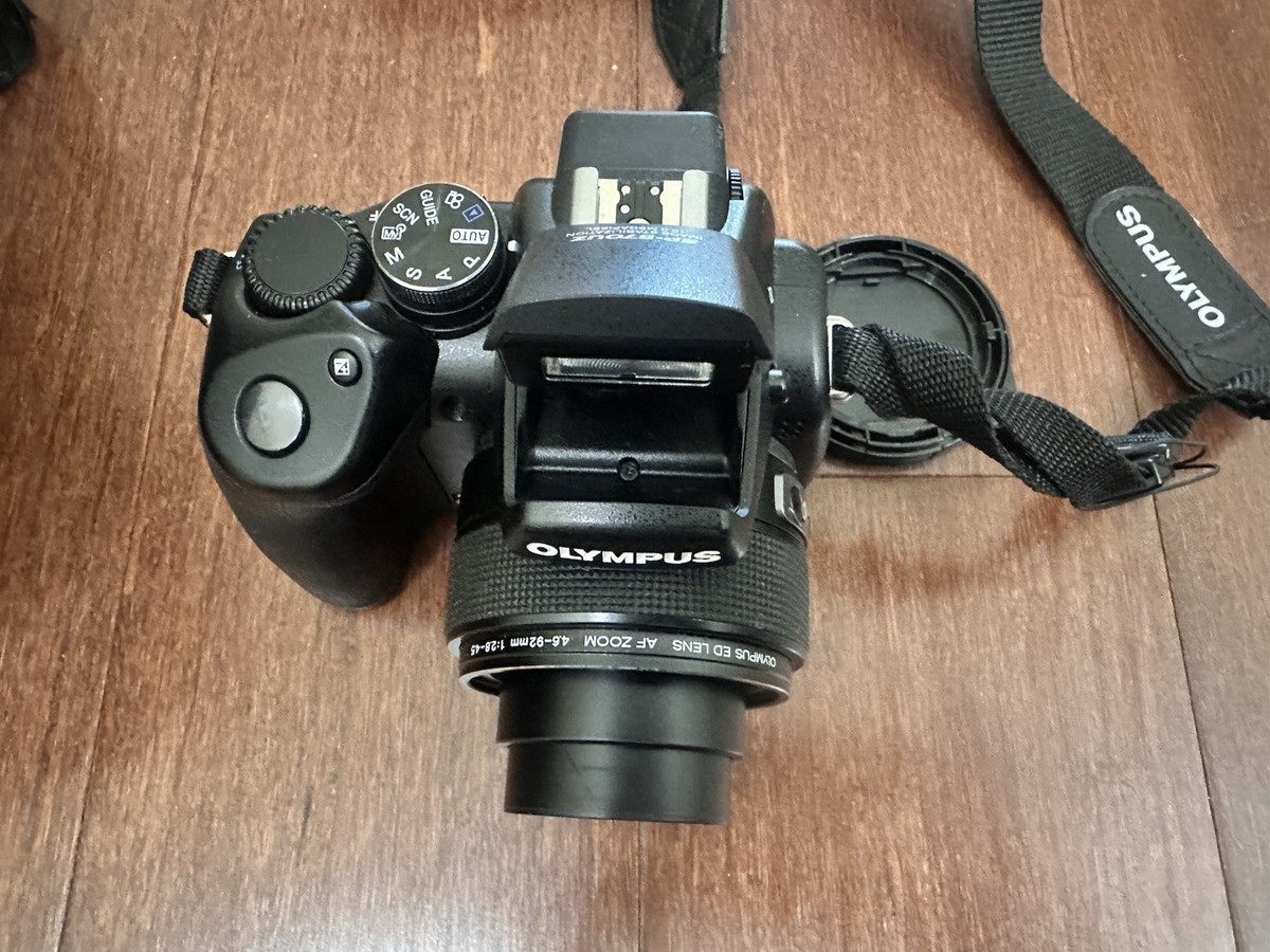 美品 Olympus SP-570UZ 希少CCDセンサー＆超望遠！ #8367 Olympus SP Series SP-570 UZ 10.0MP Digital Camera - Black