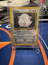 Pokémon TCG Chansey Base Set 2 Holo Unlimited Rare Card 3/130 LP/NM Condition on eBay