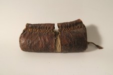 Großes Amulett Leder Schriftrolle Schutzamulett Äthiopien HZ23 Meskel charm A6