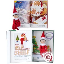 Elf on the Shelf: A Christmas Tradition (blue-eyed boy)