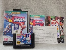 Winter Olympic Games CIB (Sega Genesis, 1993)