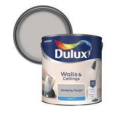 Dulux Matt Smooth  Creamy Emulsion Walls  Ceilings Paint 2.5L Colours