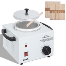 Wax Warmer for Hair Removal, Professional Single Wax Warmer Pot Melter, Adjustab