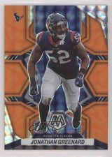 2022 Panini Mosaic Reactive Orange Prizm Jon Greenard Jonathan #80 2l4