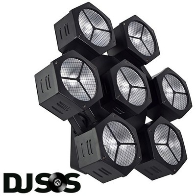 Citronic CosmoPAR - 7x40W COB LED RGBW Retro Bühne PAR Lichteffekt Beleuchtung FX