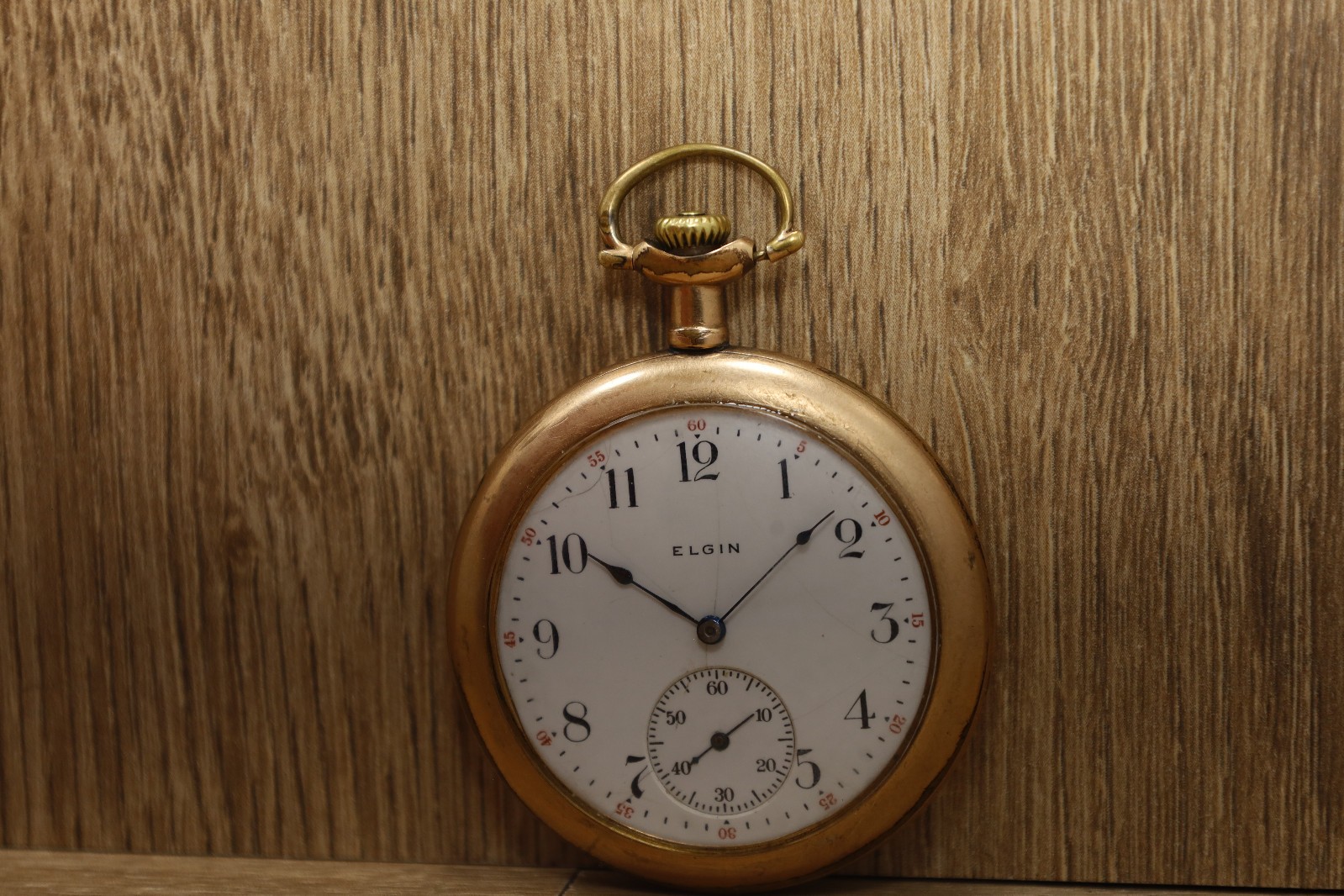 1896 Antique ELGIN Pocket Watch Grade 73 Model 5 18s 7j Openface Nickel Silver
