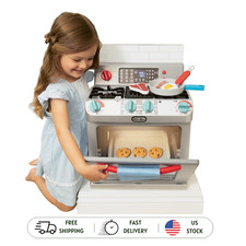 Little Tikes First Oven Pretend Play Kitchen Toy 11 Accessories Ages 2