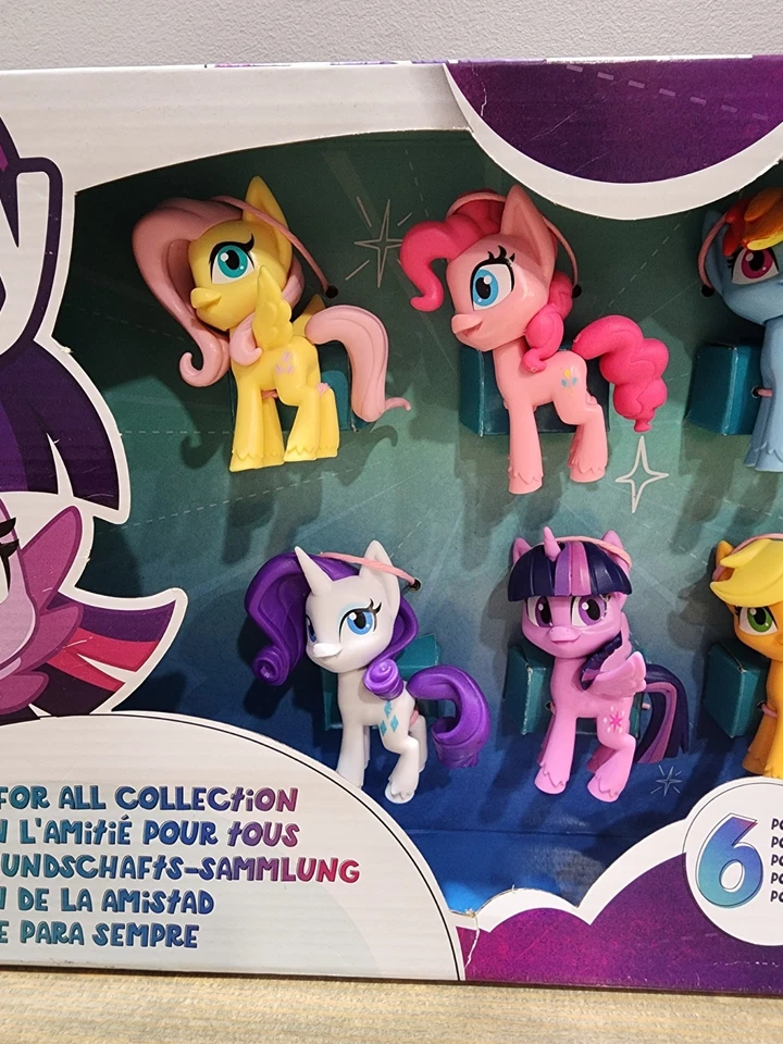 Colección de figuras My Little Pony Friendship For All 6 Ponis NUEVO. Foto 3 de 4