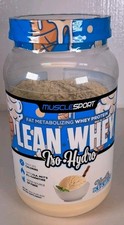  Musclesport Lean Whey, Iso-Hydro, Vanilla Ice Cream, 2 lbs (908 g) Exp 1/26 14.00 per gallon